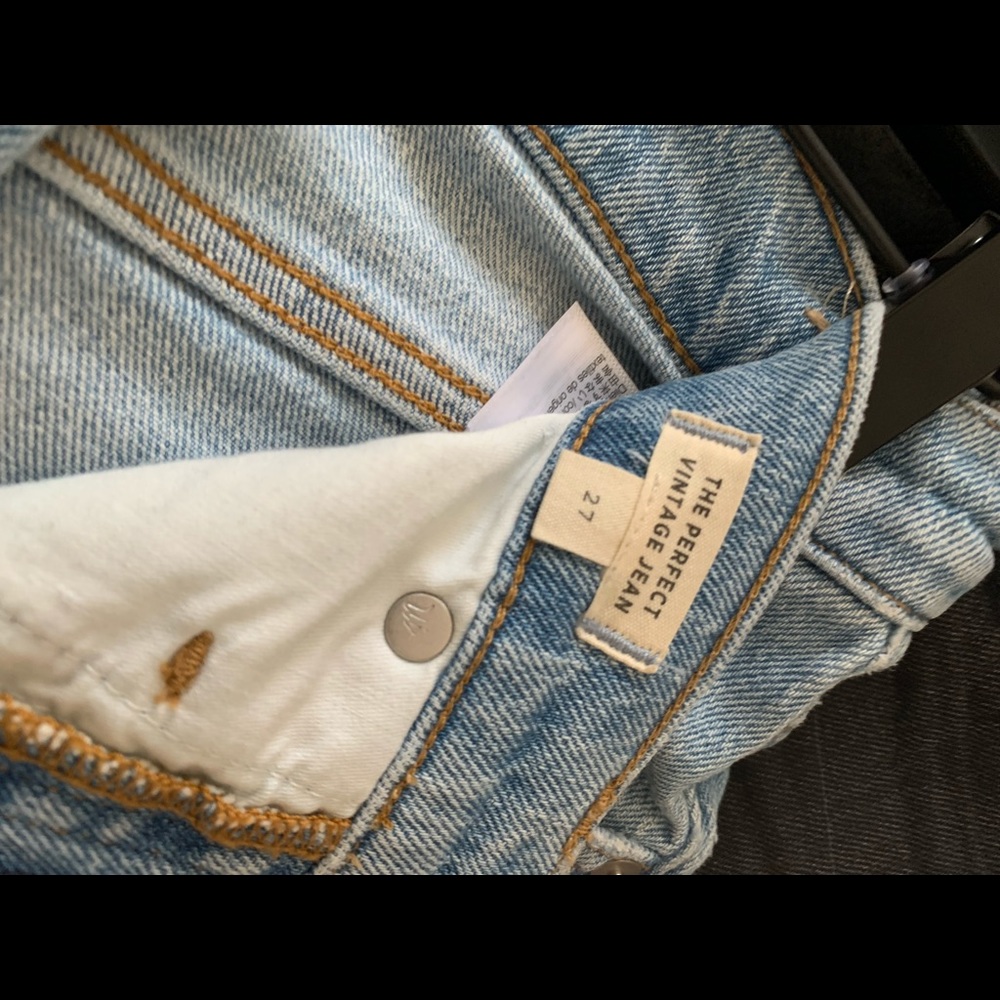 Madewell Perfect Vintage Jean in Fiore Wash